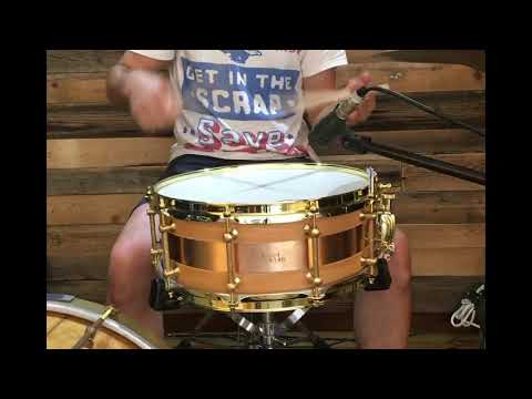 Steeldrum Hybrid series : 5,5x14 Wood-Bronze