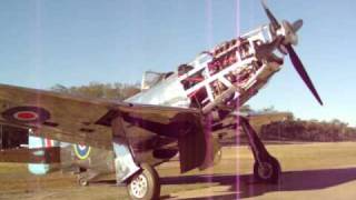 preview picture of video '80% P-51 Mustang Engine Run'