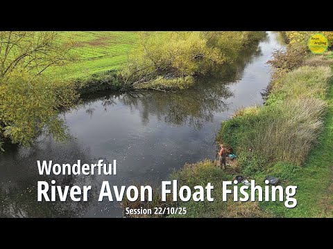 WONDERFUL FLOAT FISHING For BIG FISH & DISASTER STRIKES On The River Avon - 22/10/25 (Video 607)
