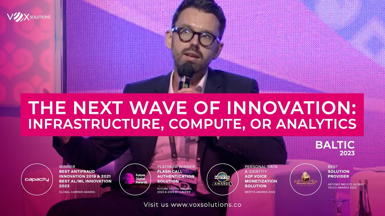 VOXSolutions VP of Sales, Pavel Salatiuk - Batic 2023 event