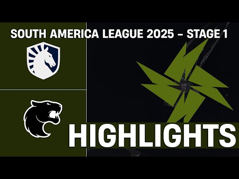 [HIGHLIGHTS] Liquid vs FURIA | Playoff | South America League 2025 - Stage 1
