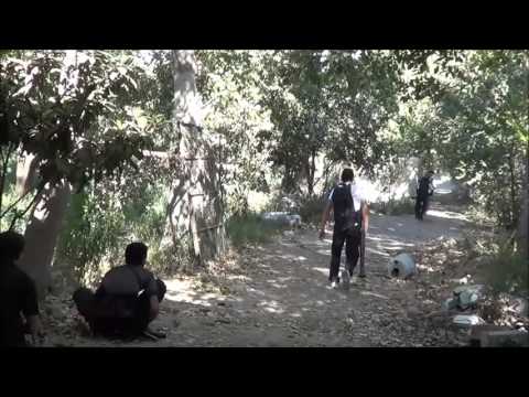 تمشيط كتيبة عمر بن الخطاب أحد مواقع قوات النظام في الغوطة الشرقية في ريف دمشق