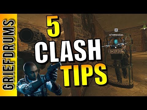 Tips for playing as Clash: Rainbow Six Siege Operation Grim Sky