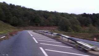 preview picture of video 'Riding Along The Old A3 Devil's Punchbowl'