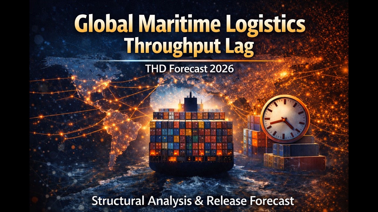 Triune Harmonic Dynamics (THD) Forecast for Global Maritime Logistics Throughput Lag (2026)