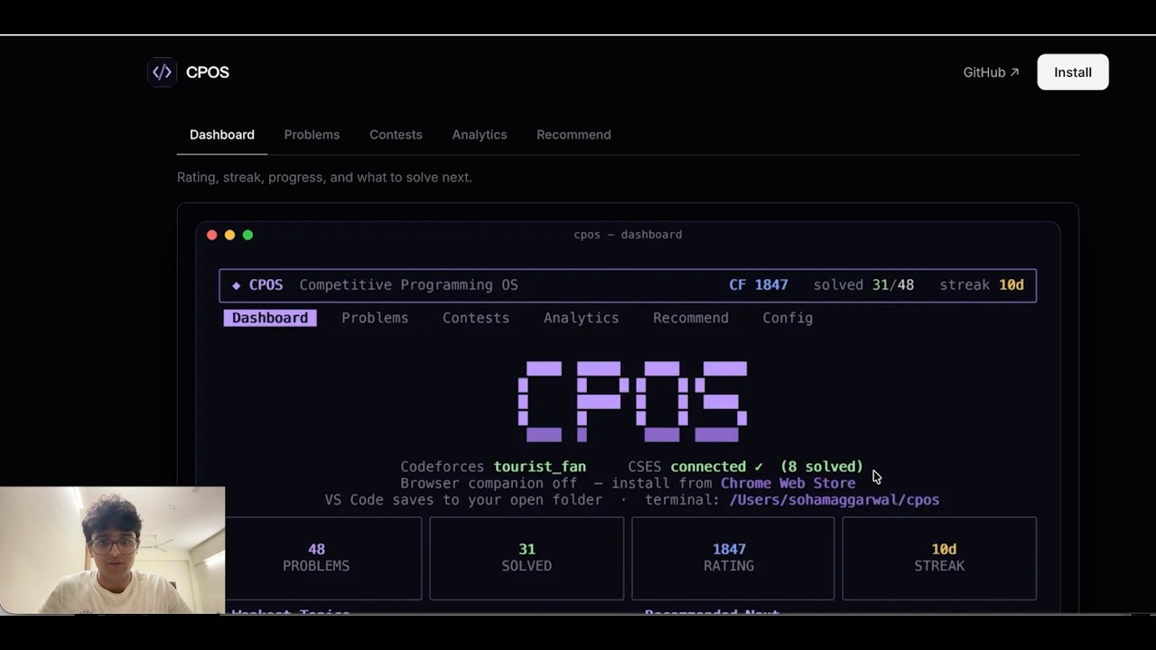 Click to play the CPOS demo on YouTube