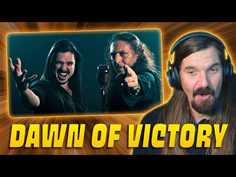 I Was Recommended "Dawn Of Victory" ft. FABIO LIONE - Rhapsody Cover *Drummer Reacts*