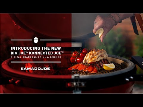 Big Joe Konnected Joe Digital Charcoal Smoker Grill by Kamado Joe