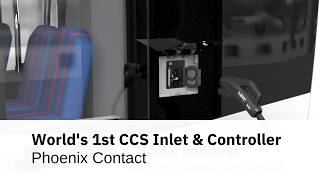 World’s First CCS Inlet with Integrated Charging Controller