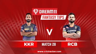 Bangalore vs Kolkata | 28th Match Dream11 IPL 2020 | Live Cricket Score & Audio Commentary