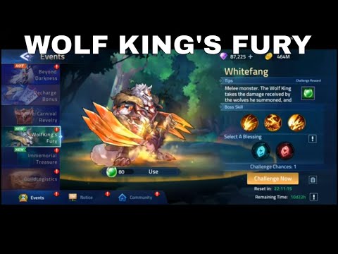 WOLF KING'S FURY ► MOBILE LEGENDS ADVENTURE