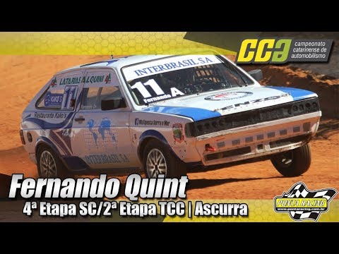Fernando Quint - 4ª Etapa Catarinense de Automobilismo 2018 - Ascurra