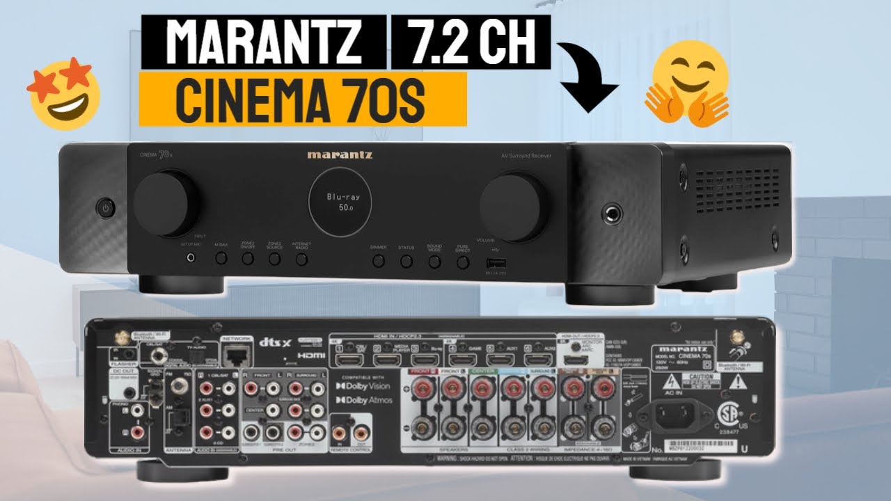 video Amply xem phim Marantz Cinema 70S chính hãng 0