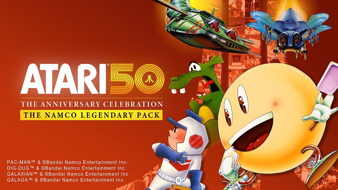 Atari 50 - The Namco Legendary Pack DLC - Announcement Trailer - YouTube