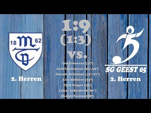 Highlights SG Marne/Helse 2 vs. SG Geest 05 II - 02.10.2016