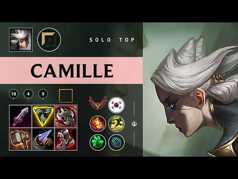 Camille Top vs Qiyana - KR Grandmaster Patch 26.03
