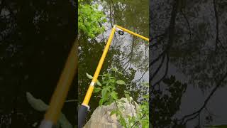 Never buy a telescope rod from Walmart. #adventure #fishing #outdoors #sad #broken
