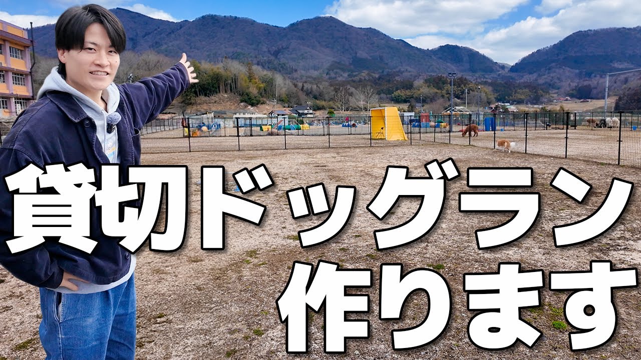 【ご報告】貸切ドッグランを作ります｜施設の情報公開と、始める理由をお話しします。
