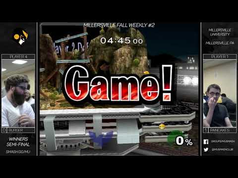 Pancakes [Peach] vs Burgerandfreys [Falcon] - Winners Semis Melee Millersville Fall Weekly #2