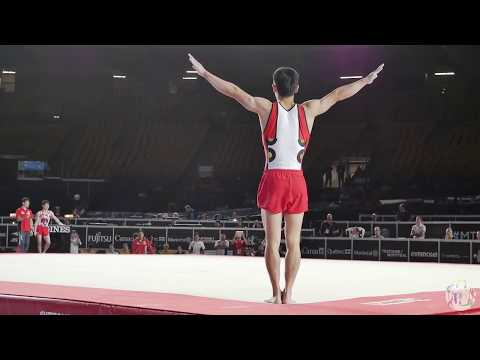 Kenzo Shirai (JPN) FX - 2017 World Championships - Podium Training