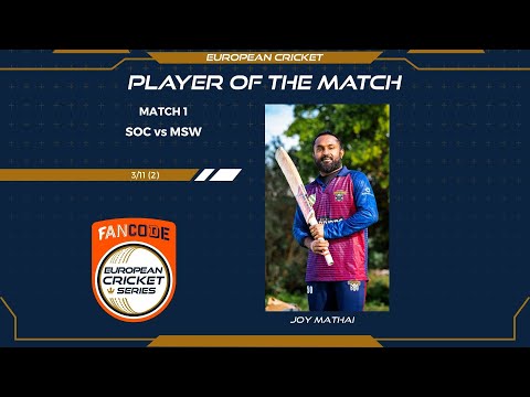 POTM: J.Mathai - SOC vs MSW | Highlights | FanCode ECS Malta Encore Day 1 | Malta 2021