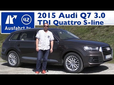 2015 Audi Q7 3.0 TDI quattro tiptronic sline - Buyer's Guide, Test, Review