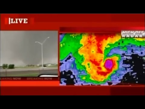 2013 Moore Tornado on the Weather Channel