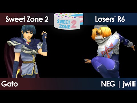 Sweet Zone 2 L6 - Gato (Marth) vs NEG | jwilli (Sheik)