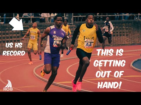 THIS could DESTROY the Penn Relays?! || He BROKE the HS record, and STILL LOST to Jamaica!