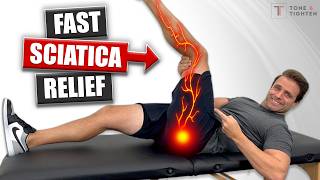 FAST Sciatic Nerve Relief! 60 Second Exercises For Sciatica