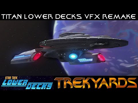 USS Titan Lower Decks VFX Shot Remake