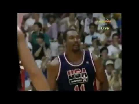 NBA Dream Team 1 Vs Alemania Barcelona 1992 Highlights