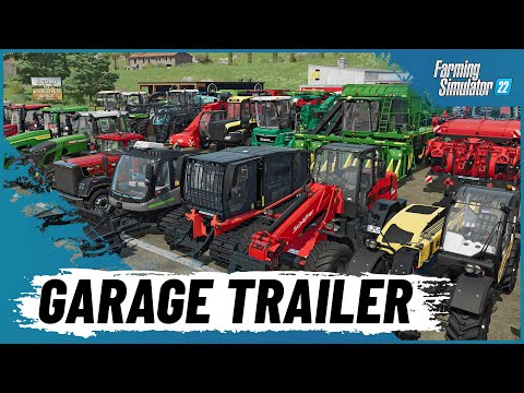 🚜 Machines of Farming Simulator 22: Garage Trailer