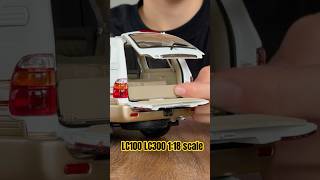 Toyota LC100 vs LC300! 🚙 Trunk Evolution 1:18 Scale ASMR #shorts #toyota #landcruiser