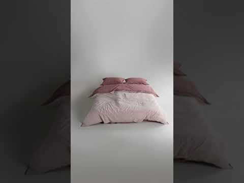 Постельное белье Limasso Stonewashed Essualte 200 х 220 см Pristine - Old Rose - фото 1 - id-p2568639597