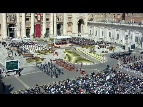 Messe de la Résurrection présidée par le pape François à Rome