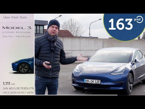 Tesla Model 3 - die ersten 1111 km im Neuwagen - Einstellungen Erfahrungen Vergleich zum Model S