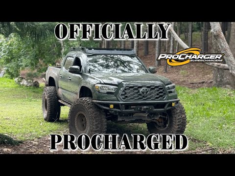 Tacoma ProCharger Install