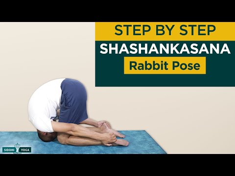 Shashankasana (Rabbit or Hare or Moon Pose) Benefits, How to Do by Yogi Tara - Siddhi Yoga