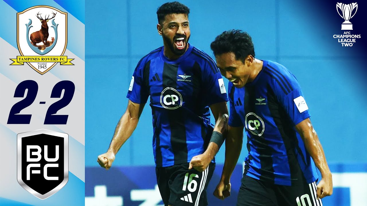 Tampines Rovers vs True Bangkok United Highlights