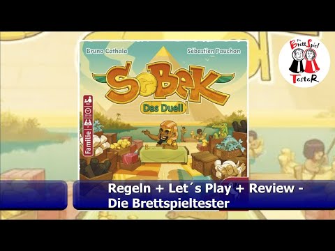 Sobek Das Duell von Pegasus Spiele - Regeln + Let´s Play + Review - Brettspiel -Die Brettspieltester