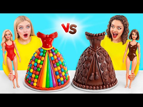 Doll Cake Decoration Challenge | Funny Food Situations by Multi DO Girls