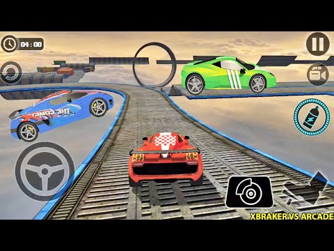 Impossible Car Tracks 3D: Red, Blue & Green Levels (13,14,15) Pro Driver Driving - Android GamePlay