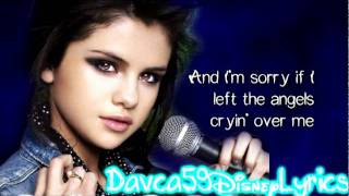 Rock god (Lyrics On Screen) - Selena Gomez & The Scene