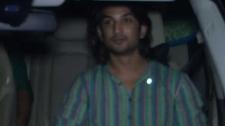 Sushant Singh Rajput At YRF's Screening Of Detective Byomkesh Bakshy