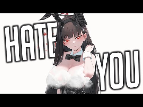 Nightcore - Jim Yosef & RIELL - Hate You (Lyrics)