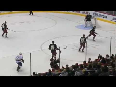 Lauri Korpikoski drills Ryan Ellis