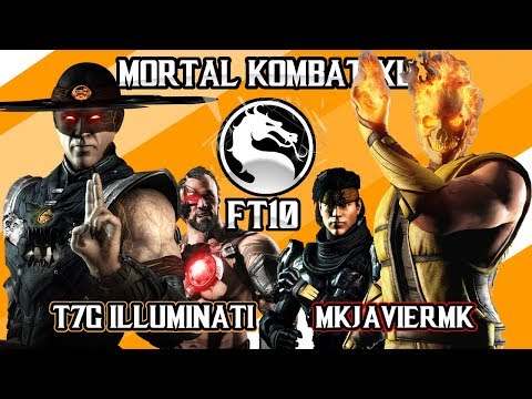 EPIC SET  FT10 - T7G | Illuminati (Kung Lao, Kano) Vs MKJavierMK (Scorpion, Takeda) - Mortal Kombat