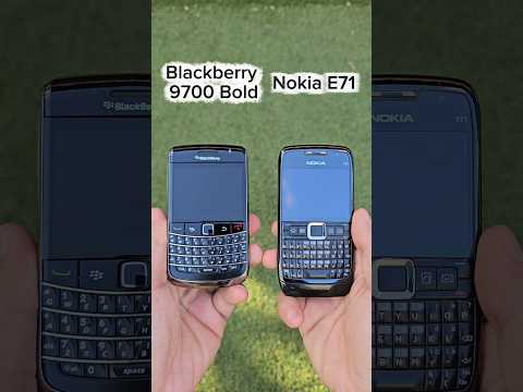 Nokia E71 vs BlackBerry 9700 Bold – Which One Would You Choose? #nokia #blackberry #nostalgia
