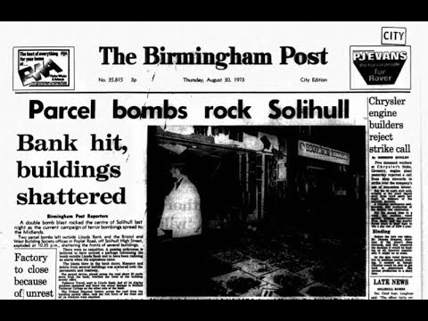 SOLIHULL BOMBING   August 1973